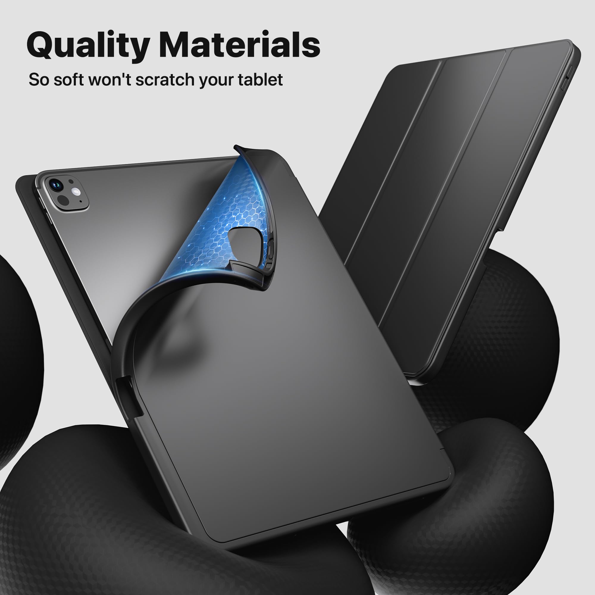 Amazon.com: VAKS for iPad Pro 13 inch Case M4 2024 7th Generation